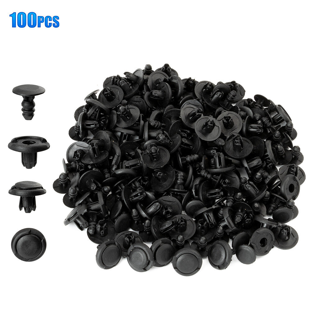 100PCS Front Fender Clip Retainer Bumper Rivet for Honda Replaces 91512-SX0-003