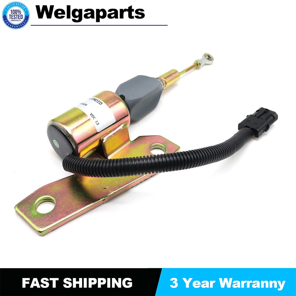 12V Fuel Shutoff Solenoid 3991624 SA-4959-12 For C B, 5.9L 8.3L