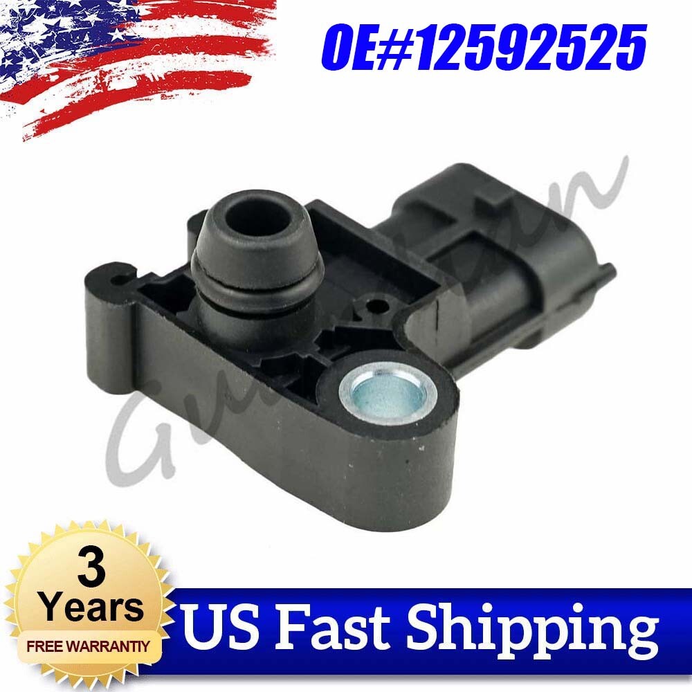 1 LSA LS9 Intake Manifold Boost Pressure Sensor 12592525 for Chevrolet