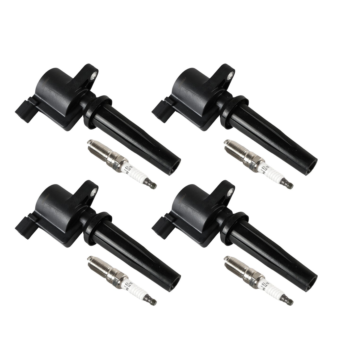 Ignition Coil  Iridium Spark Plug For 2009-2020 for Ford Fusion Escape 2.0 2.5L