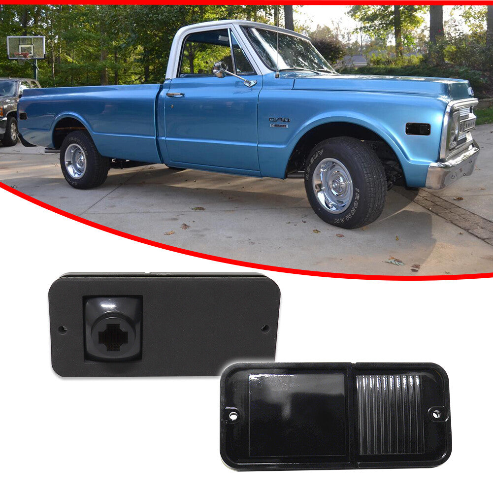 Standard bumper smoke F/R side marker turn signals applicable to 1968-1972 for Chevrolet for GMC trucks.