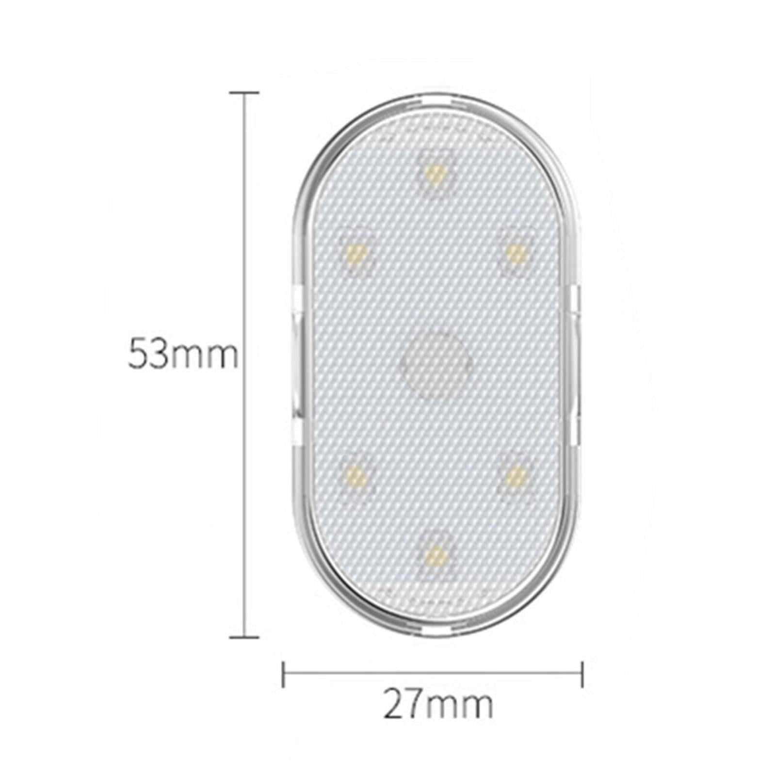 5V 7-Color Changing USB LED Car Lights Touch Control Reading Lamp Universal
