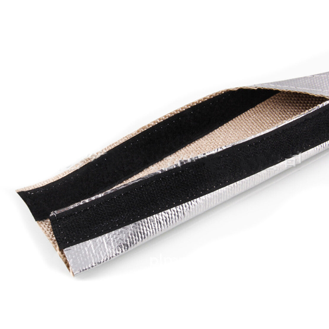Car Fuel Lines Heat Shroud 3/8ID 3.2ft Aluminized Sleeving Insulated Shield et
