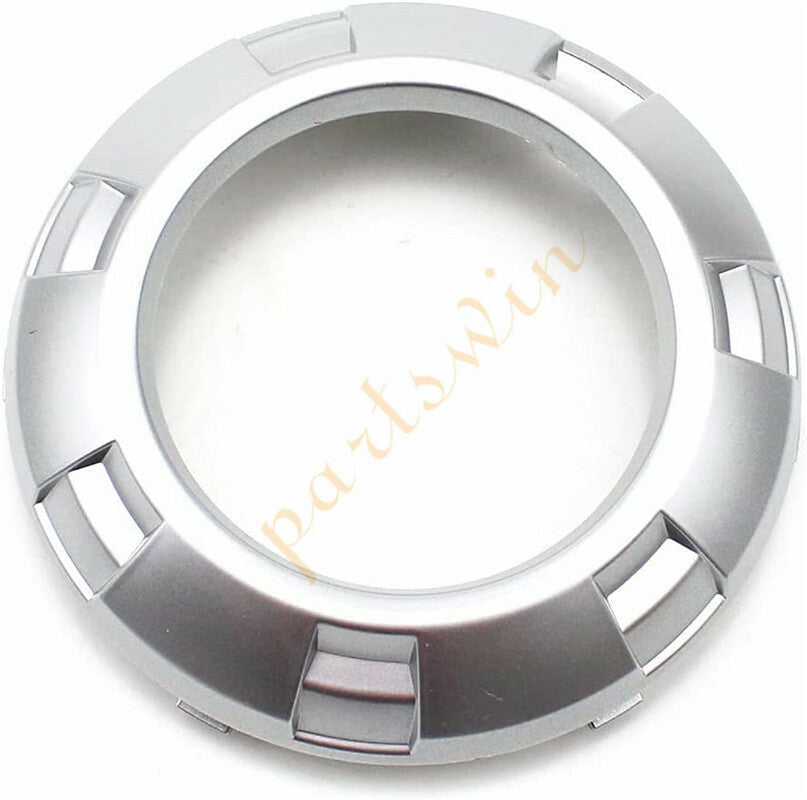 Silver front left/right fog light cover for Mitsubishi Pajero Montero MK4