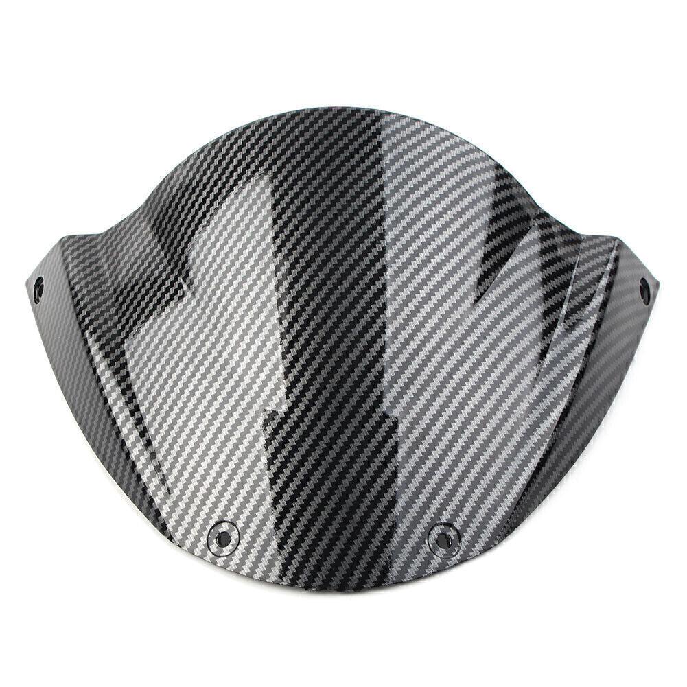 Carbon Fiber Pattern Windshield Windscreen Fit for Ducati Monster 696 796 1100/S/EVO