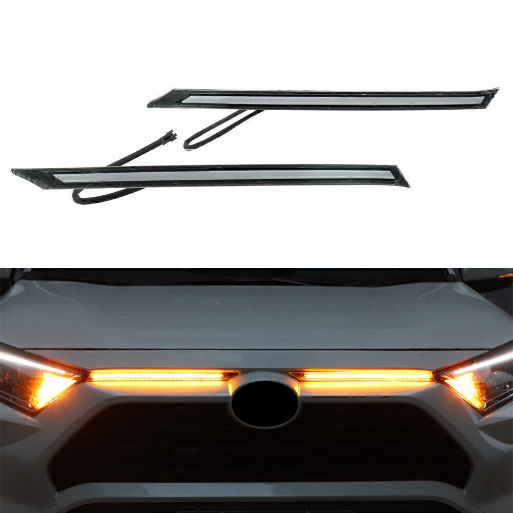 LED DLR daytime running lights/turn signals for Toyota RAV4 2019-2020