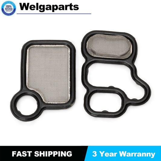 VTEC Solenoid Gasket And VTC Filter 15815-RAA-A01 15845-RAA-001 Fit for Honda