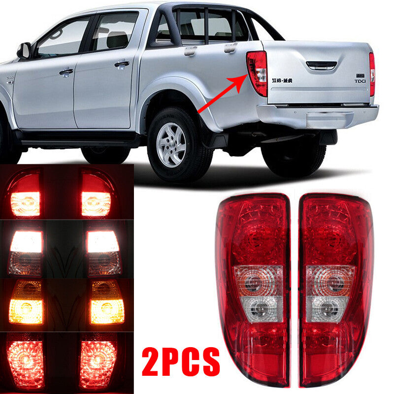 2X For JMC Vigus Pickup Truck For Jiangling Yuhu Truck Tail LightWith Bulbs