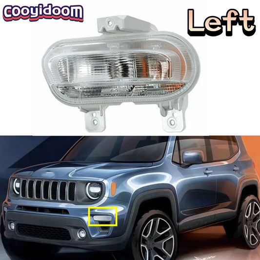 Left front fog light/turn signal fog light applicable to for Jeep Renegade 2019 - 2020
