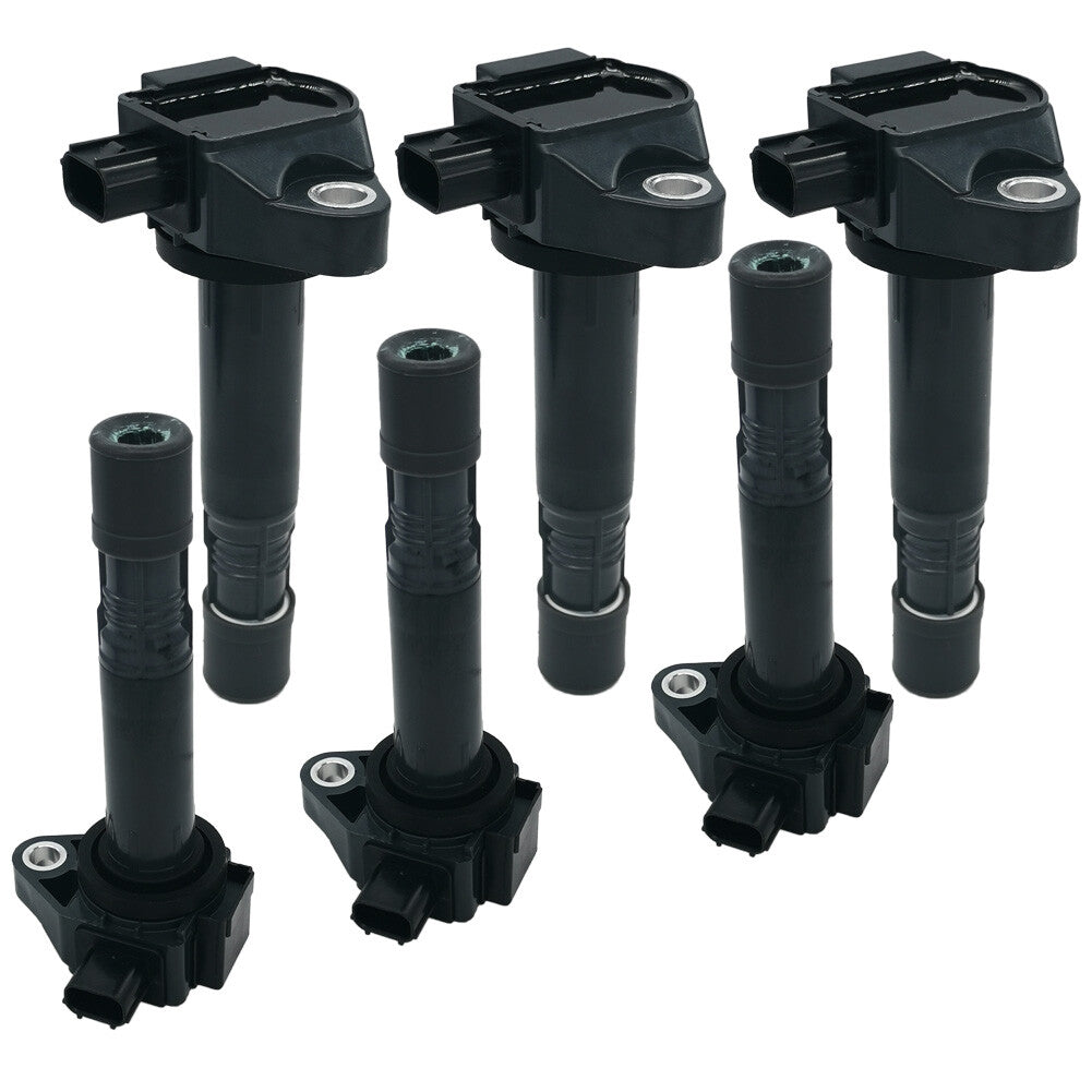 Set of 6X Ignition Coil 30520-5G0-A01 for Honda Accord 13-17 Pilot for Acura MDX for RDX