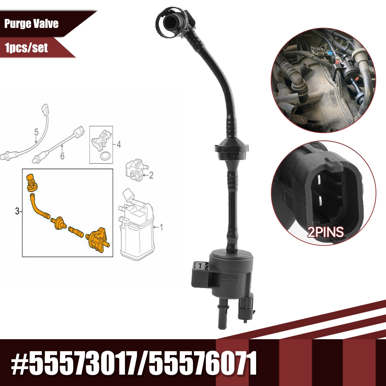 O2 sensor 234-4445 suitable for Subaru Impreza, Legacy, Outback, Forester 22690-aa810