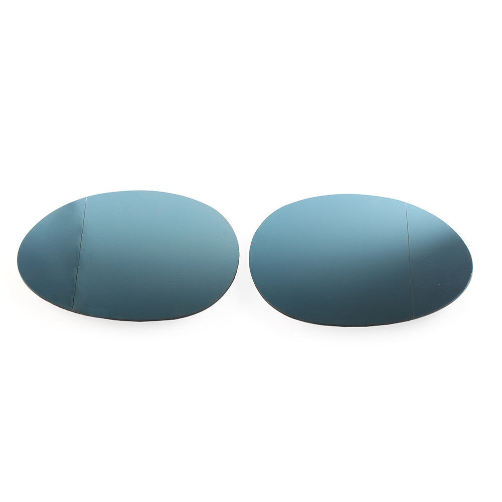 R¨¹ckansicht Beheizte Spiegel Gl?ser Blau f¨¹r for Mini F54 F55 F56 F57 F60 Paar Auto