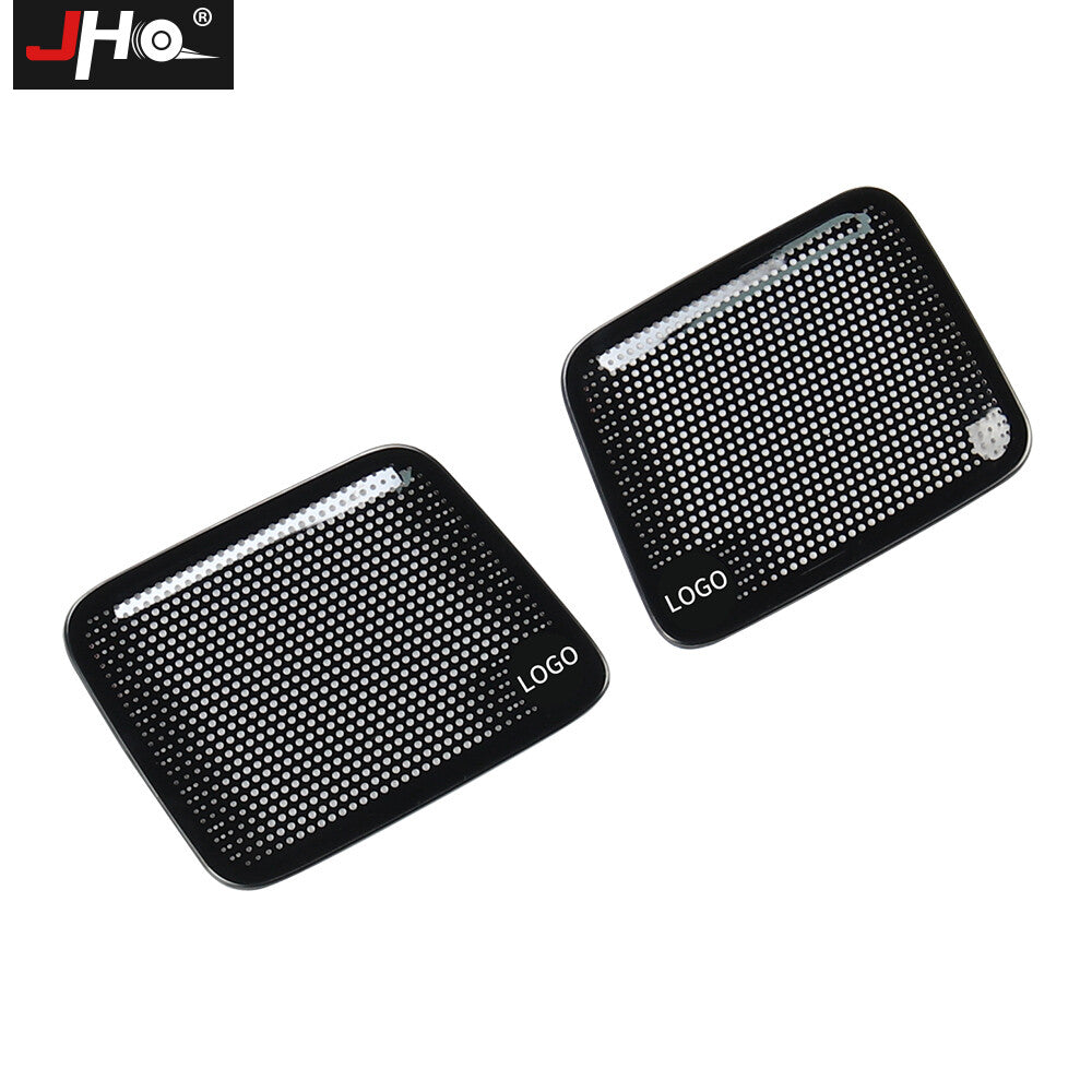 for Ford Explorer 2020-2022 Black Steel Rear Speaker Audio Surround Trim Cover