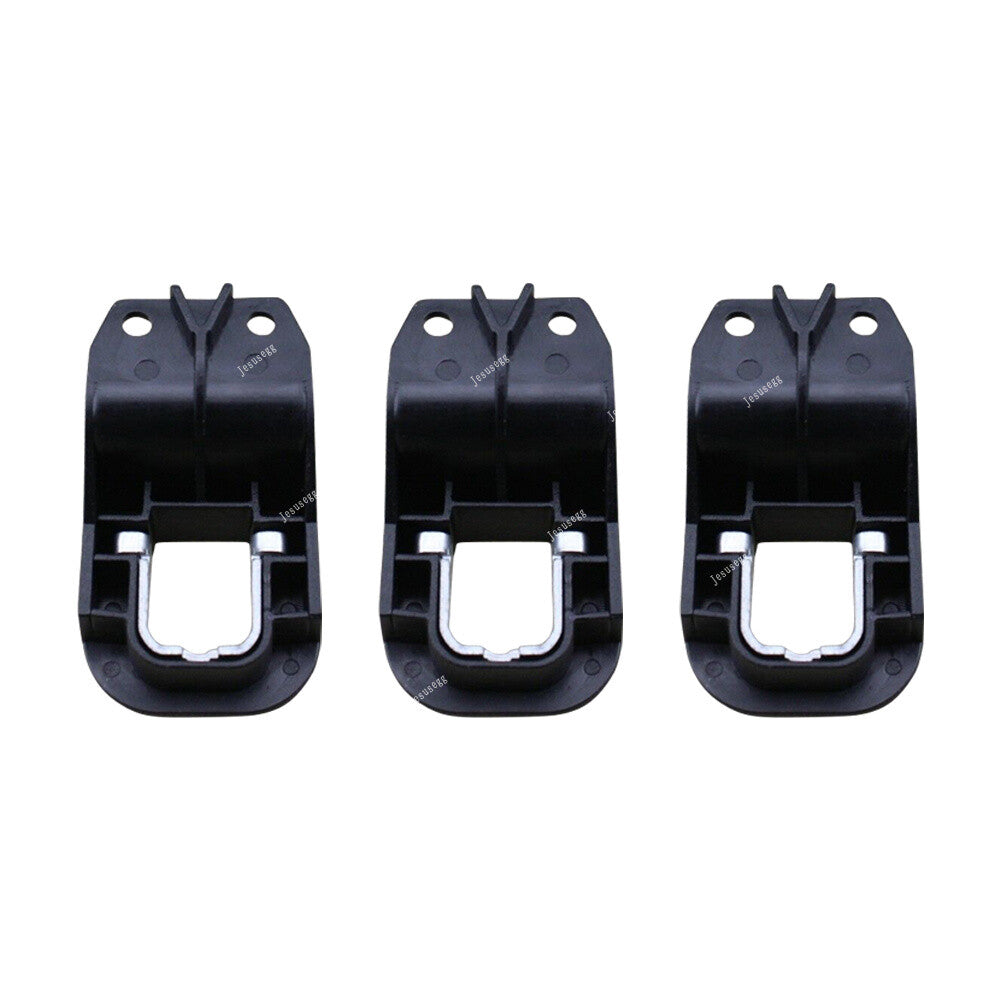 3X Headlight Repair Kit Fit for BMW for X5 E70 / X6 E71 2006-2013 63127195535 Black