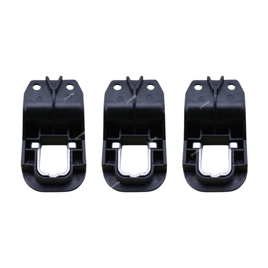 3X Headlight Repair Kit Fit for BMW for X5 E70 / X6 E71 2006-2013 63127195535 Black