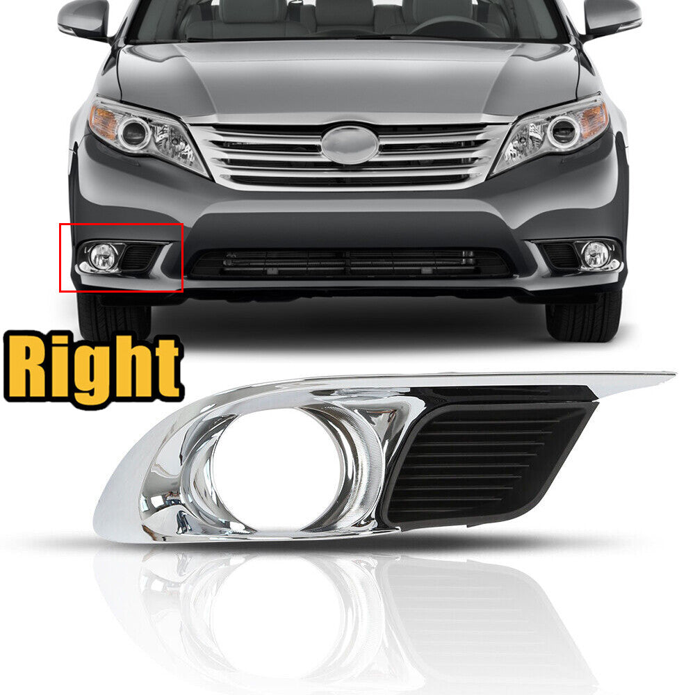 1 piece of chrome-plated right front fog light cover bezel for 2011 for Toyota for Avalon