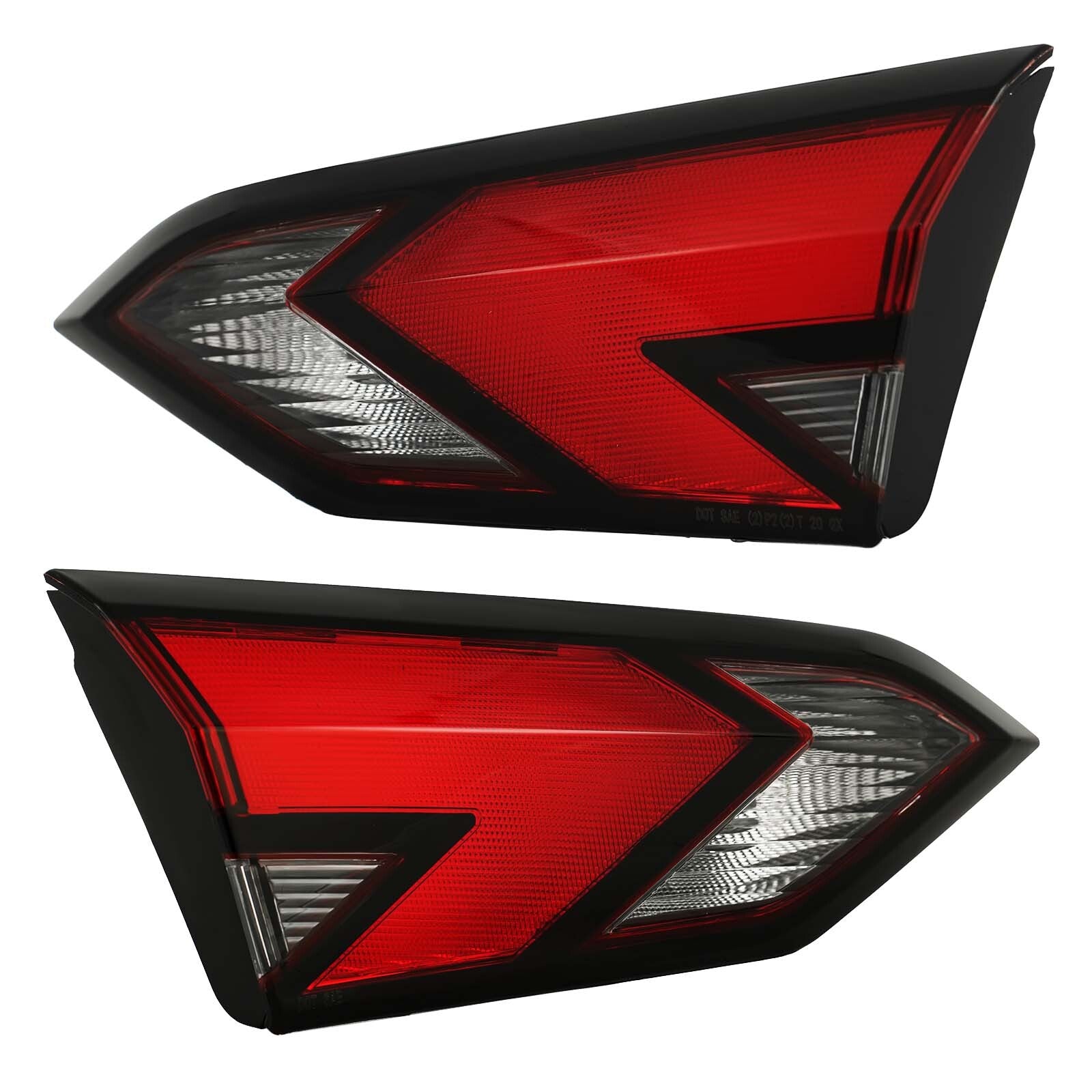 The inner taillights and brake assembly are compatible with 2020-2023 for Nissan Versa (left + right -).
