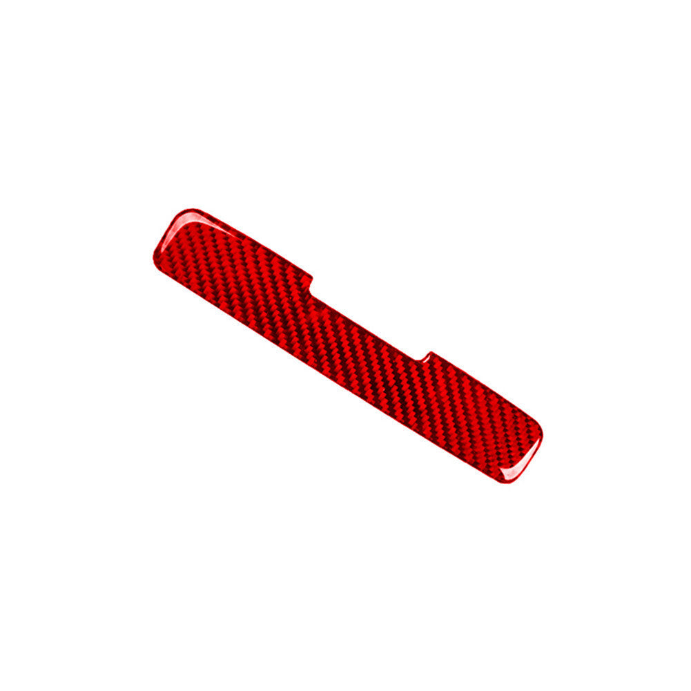 Carbon Fiber Interior Car Sun Visor Panel Trim Frame for Audi TT 8N 2001-06 Red
