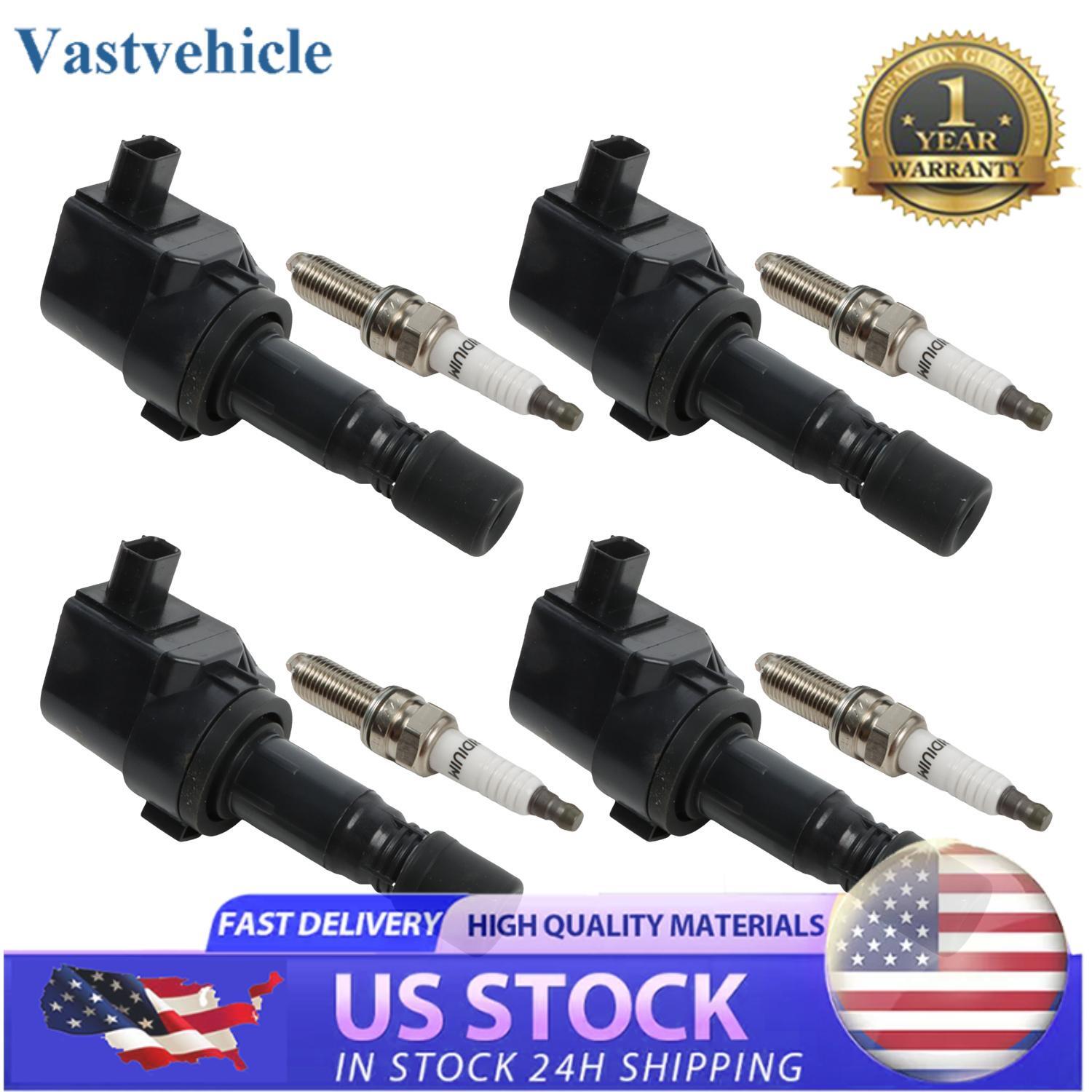 Ignition Coils  Spark Plugs for Honda for Civic 1.8L 2012-2015 UF672 97390