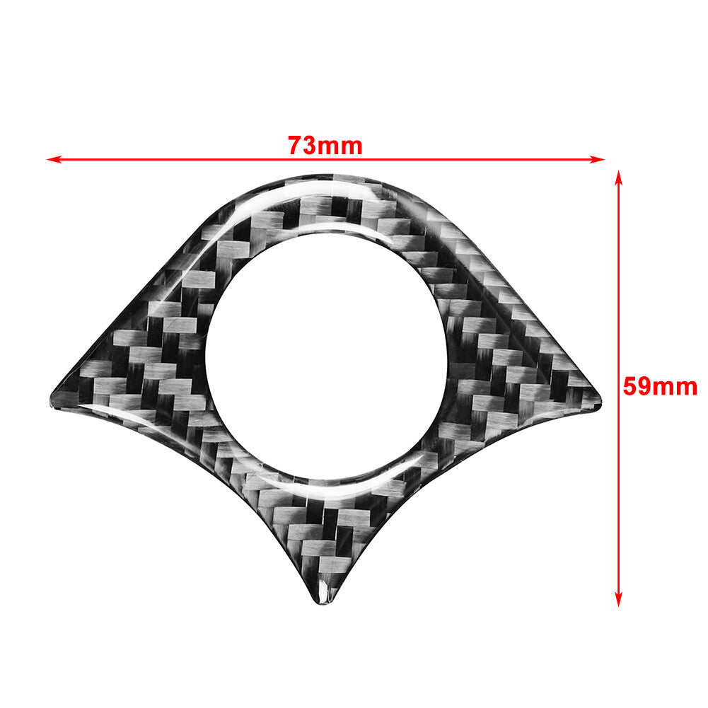 Cigarette Lighter Panel Cover Trim Carbon Fit for BMW for Mini Cooper R50 R53 05-06