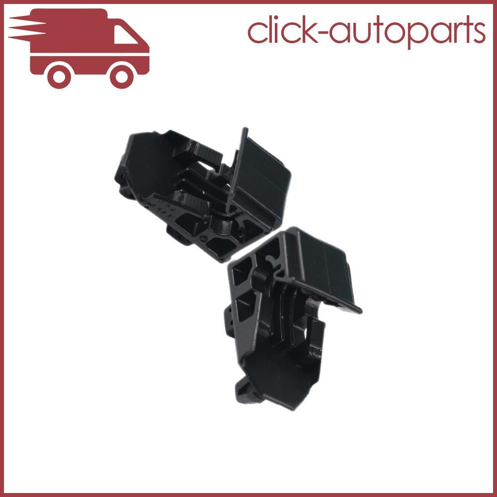 2x Fit for Toyota for Lexus for Corolla Tacoma Front Headlight Mount Bracket Clips Black