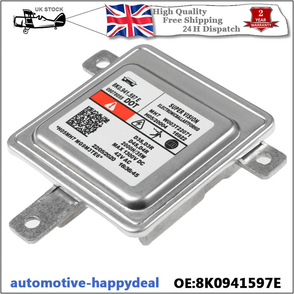 HID Xenon Headlight Ballast Control Unit 8K0941597E for Audi / for VW UK