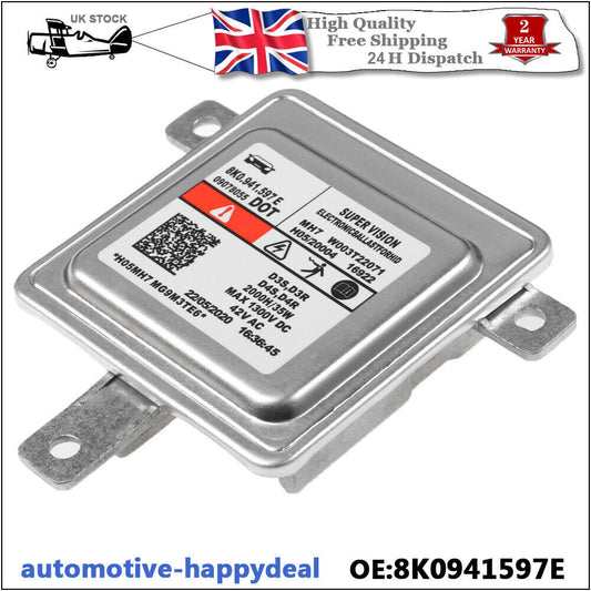 HID Xenon Headlight Ballast Control Unit 8K0941597E for Audi / for VW UK