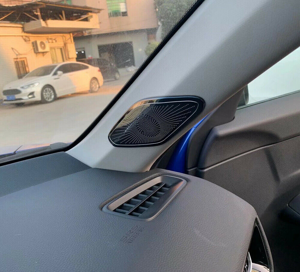 2022-2023 for Honda for Civic Inner A-pillar Speaker Horn Cover Molding Trim S.Steel