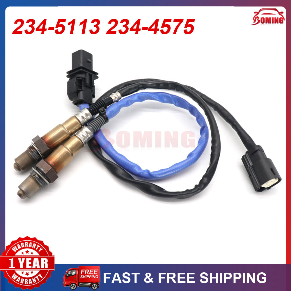 4pcs Oxygen O2 Sensor For 2007-2009 for Cadillac SRX STS V8 4.6L Upstream+Downstream
