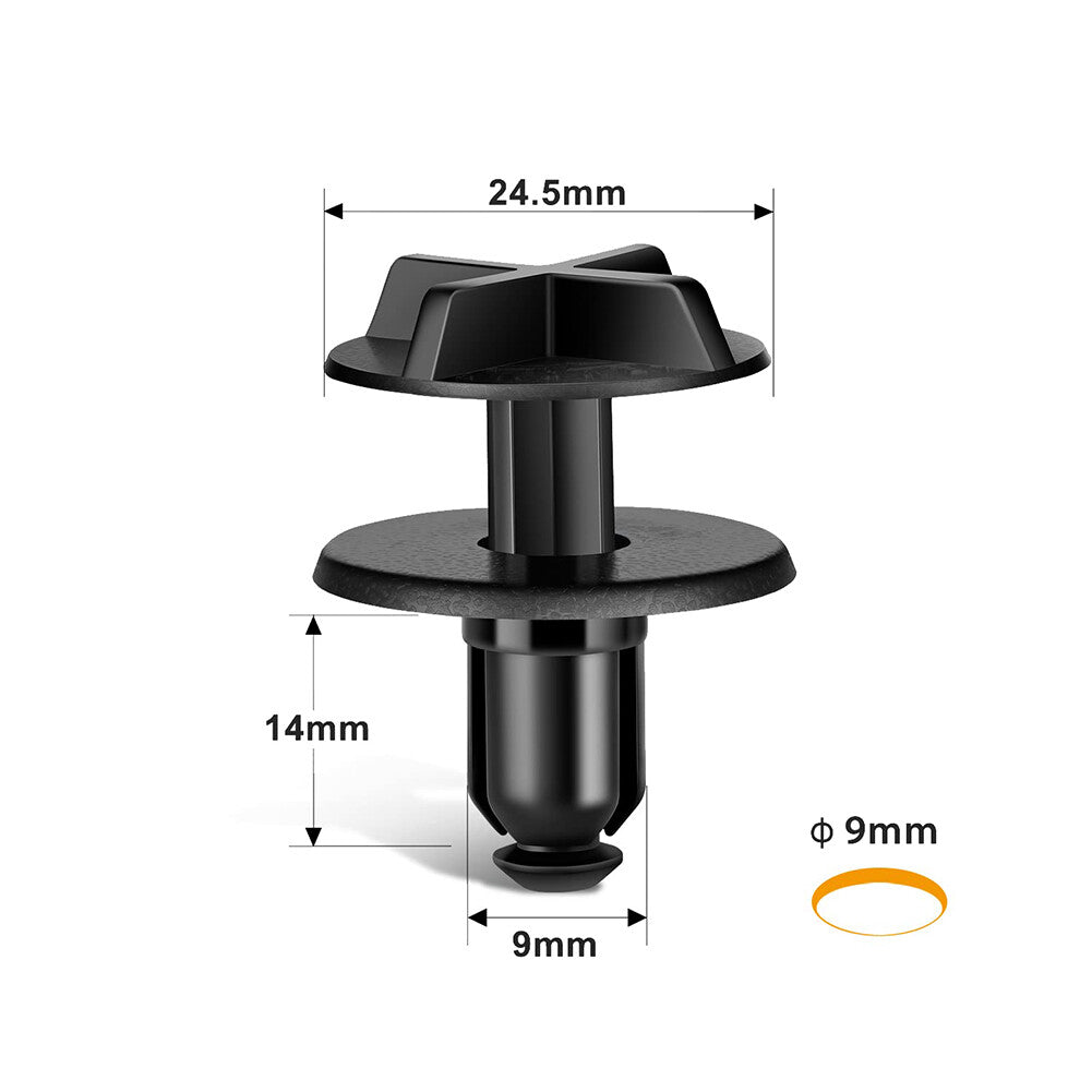 20 Fanta Liner Fixing U Nuts for Infiniti EX35 G20 G35 Q45 QX50 QX56 QX70 QX80