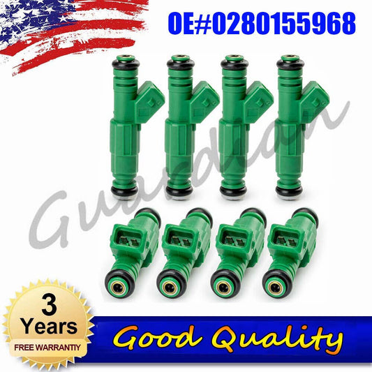 8x Fuel Injector 0280155968 for VW for Passat for Jetta Beetle for Plymouth Breeze for Ford