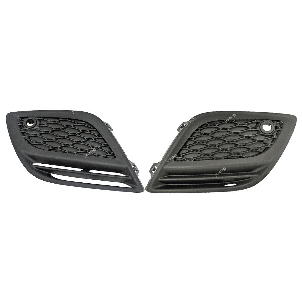 Pair Front Bumper Cover Grille Fog Light Cover Left Right For 11-13 for Volvo XC60