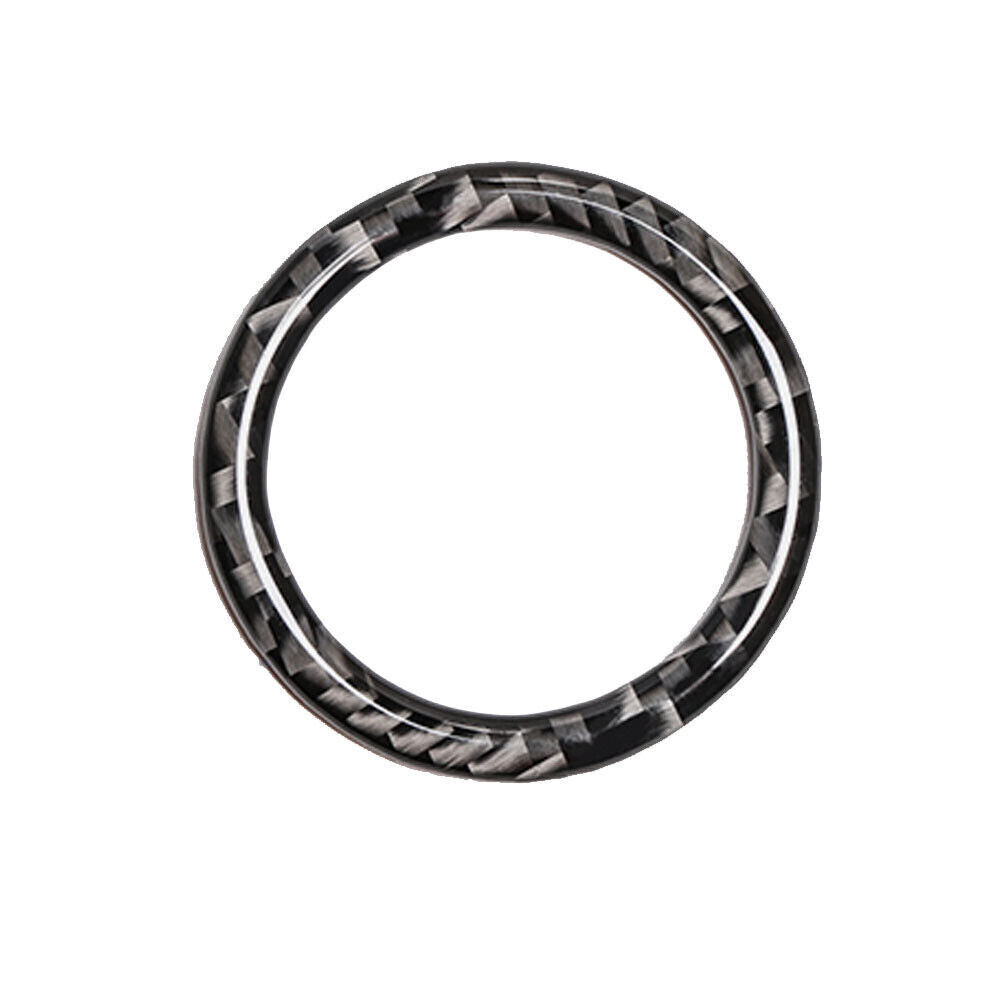 Carbon Fiber Engine Start Stop Button Ring for Mercedes Benz C E Class GLC W205