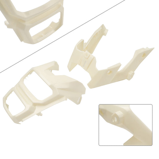 White Headlight Lamp Guard Side Cover for Honda MSX125 Grom 2016-2018