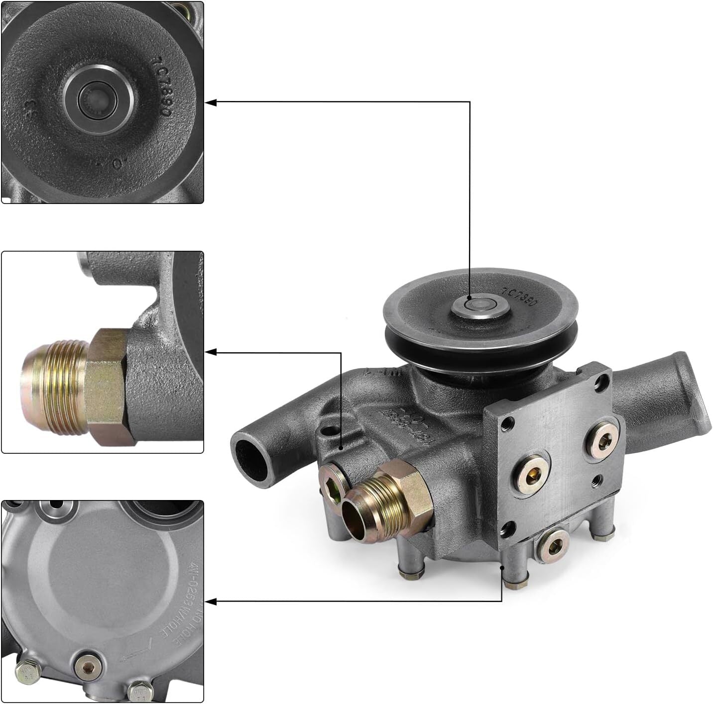 Water Pump Fits Caterpillar ENGINE C9  EXCAVATOR CAT 330C/330CL/330CLN/E330D
