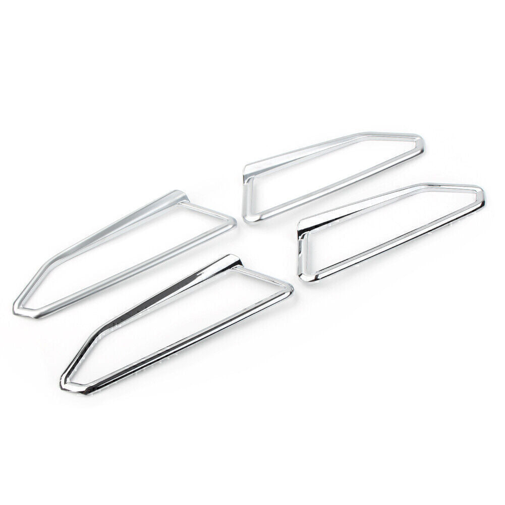 Motorcycle Chrome Front Light Trim Accents Fit for Honda Goldwing GL1800 18-up
