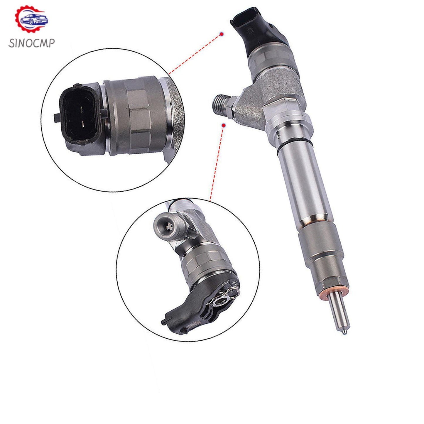 Core Diesel Fuel Injector for 2005-2007 LBZ Duramax 6.6L 97361355 0986435521