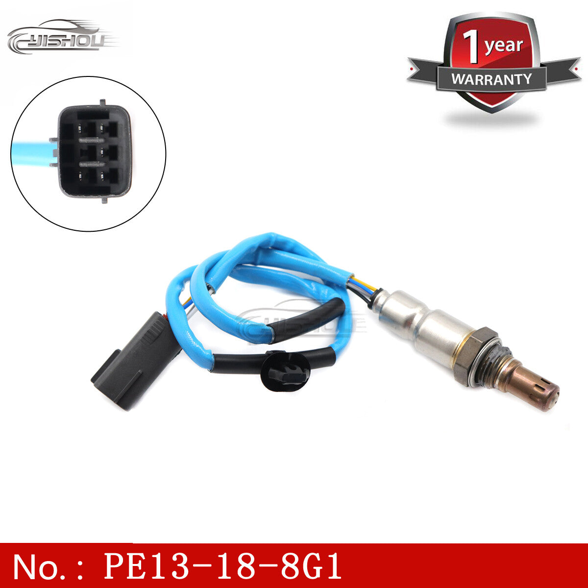 The upstream oxygen sensor is suitable for Mazda 3 2014 - 2016 CX5 13-15 6 2.0L 2.5L PE01-18-8G1