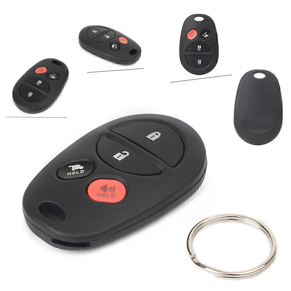 1X Replacement Car Remote Entry Key Fob Fit for Toyota Highlander Sequoia Gq43vt20t