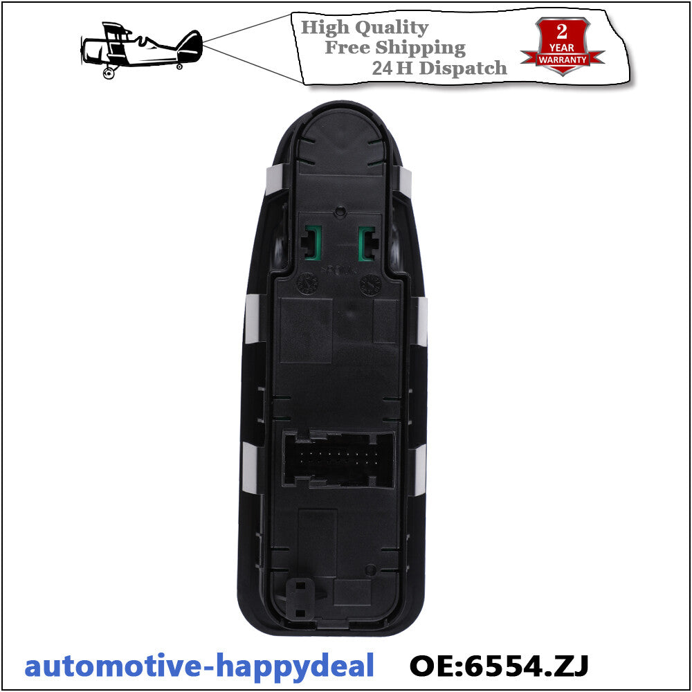for FIAT SCUDO for CITROEN DISPATCH for PEUGEOT EXPERT 6554ZJ ELECTRIC WINDOW SWITCH