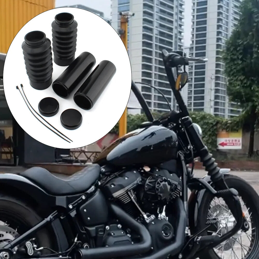 for Harley Street Bob Low Rider 18-UP Fork Cover | Upper/Lower Shock Absorber Sleeve