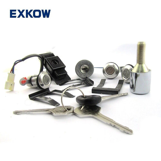 Lock Cylinder Key Set for Mitsubishi Pajero V12 V32 V34 1990-2004 MR259111
