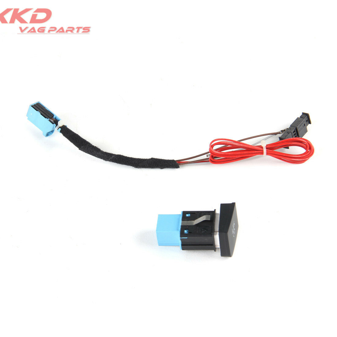 TPMS Tire Pressure Warning Switch Button Cable Kit for Volkswagen for Passat B6 3C R36