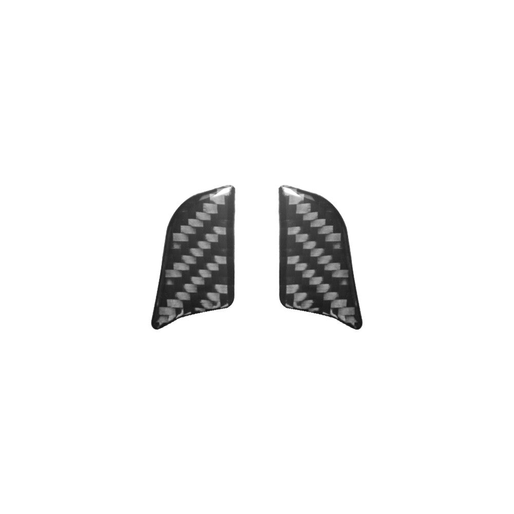 2Pcs Carbon Fiber Floor Console Front Cover Trim for LEXUS RX330 RX350 2004-2009