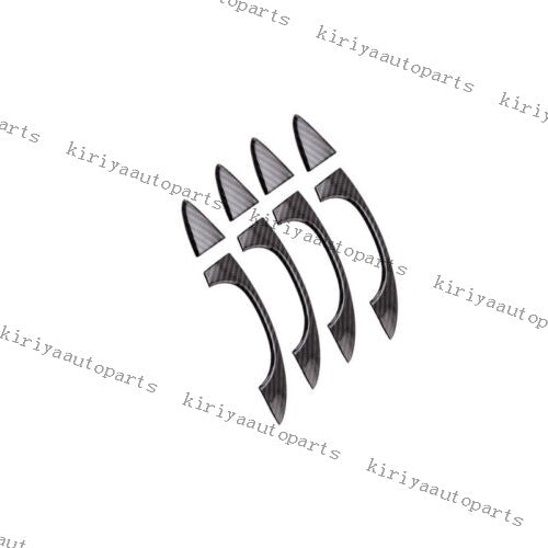 for Volkswagen Taos 21-23 ABS Carbon Fiber Exterior Side Door Handle Cover Trim