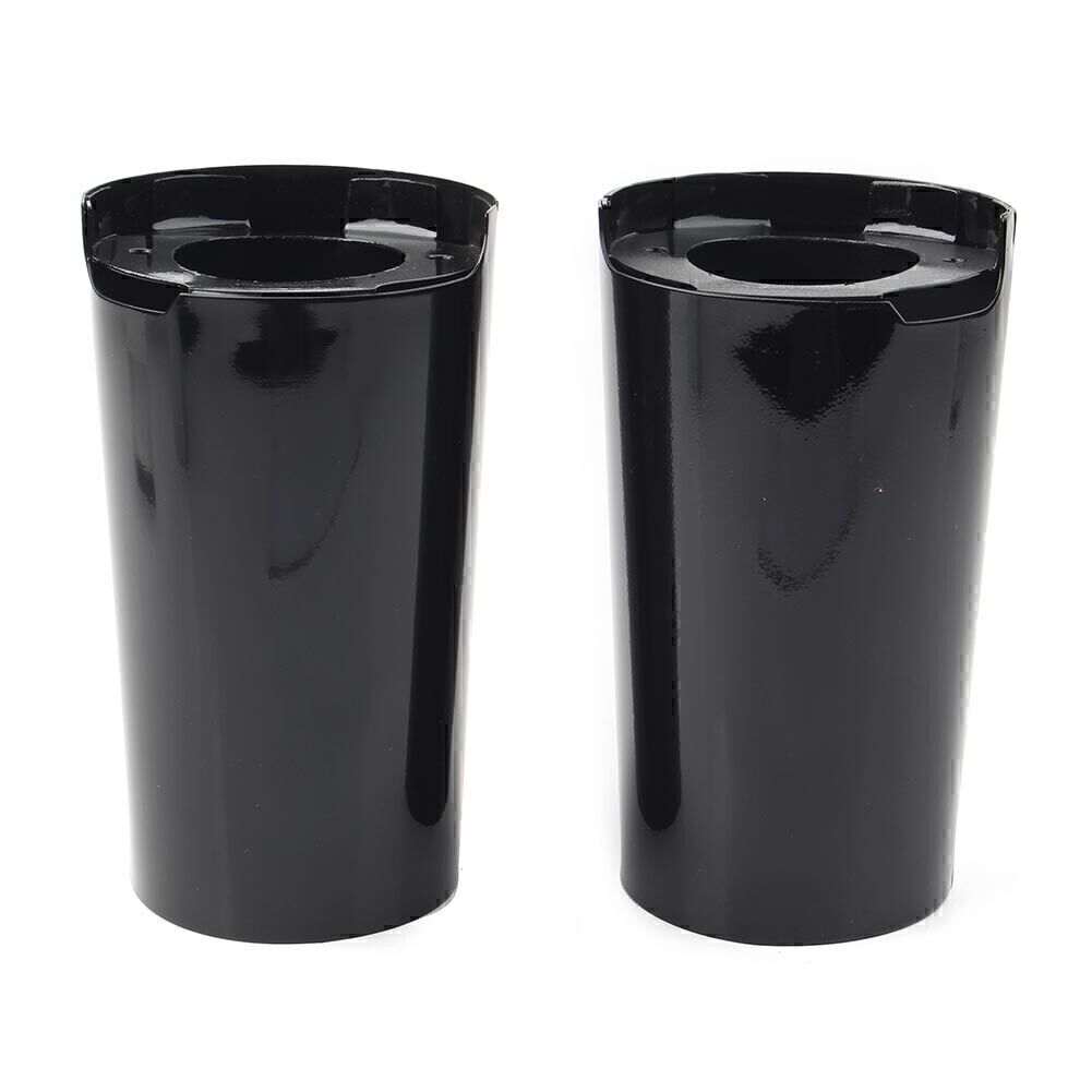 Black Fitk Slider Covers Fit 2014-Up 15 for Harley Touring Electra Street Tri Glide