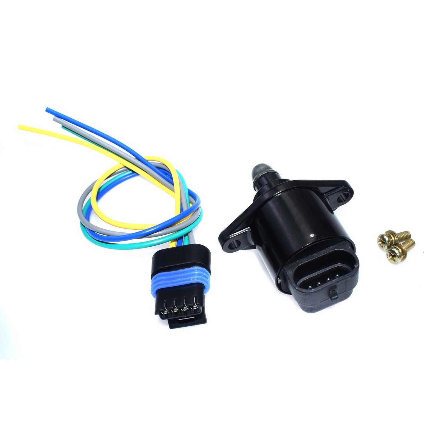 Idle air control valve and wiring harness connector for Chevrolet QQ Dongfeng for Kia EQ6380 Brand New