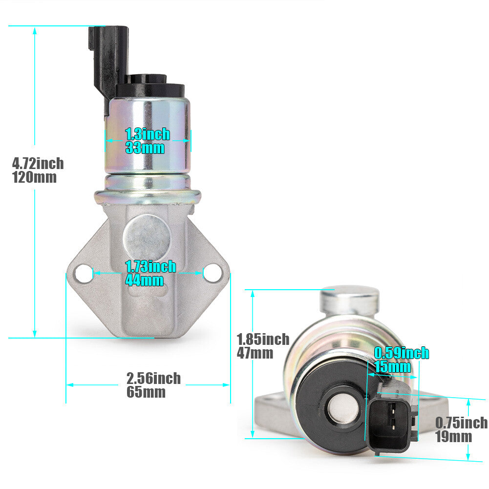 IDLE AIR CONTROL VALVE for SUZUKI SIDEKICK DF90 DF100 DF115 DF140 18137-77E00