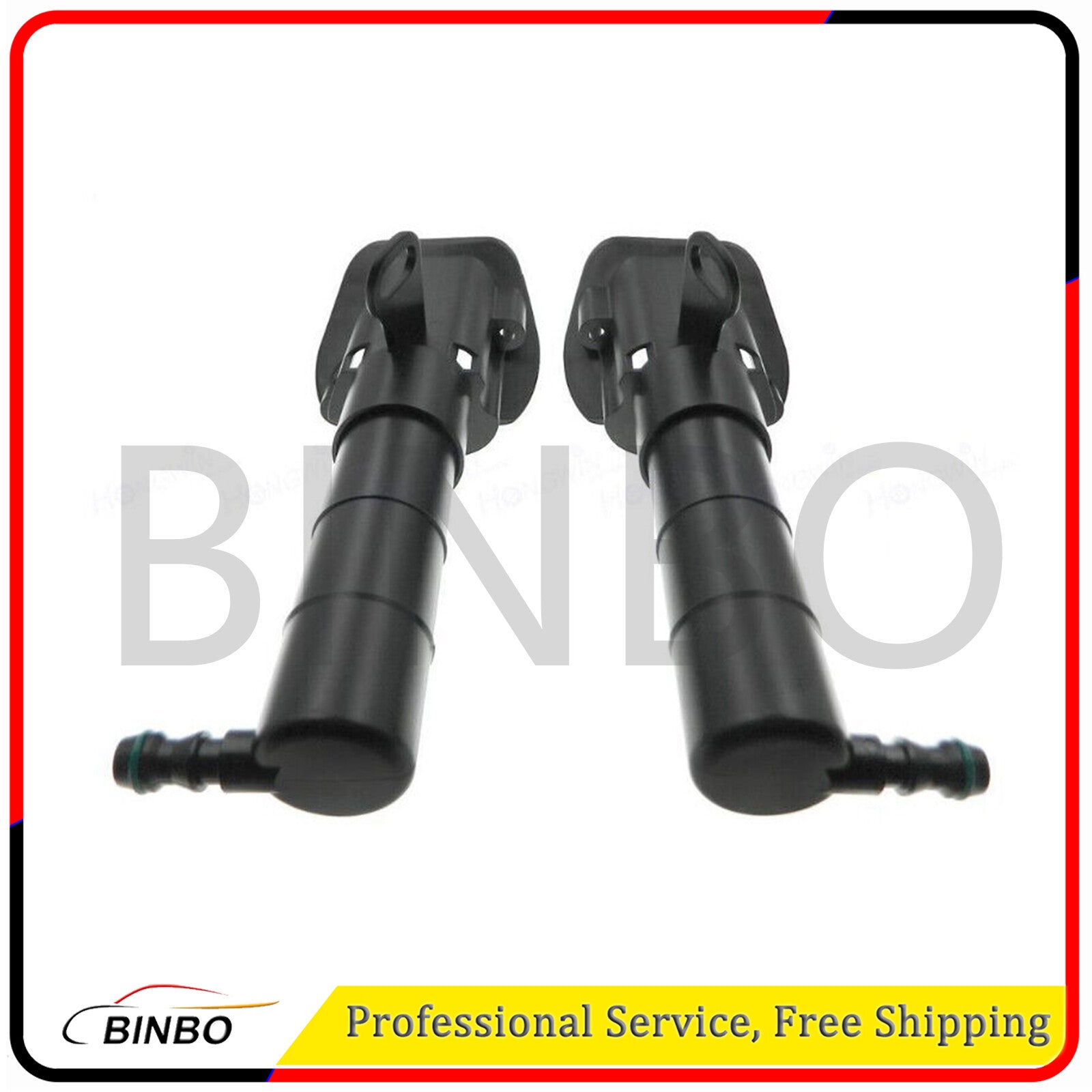 1 Pair Headlight Water Spray Nozzle for VOLVO XC90 2007-2010 30698507 30698506