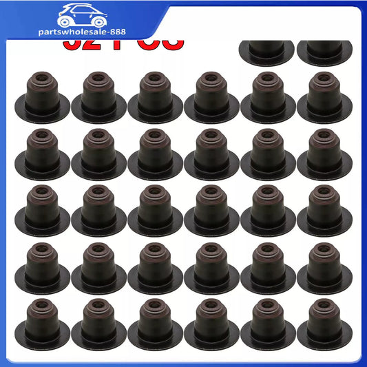 LR010753 32 PCS Valve Stem Seal Set for Land Rover Range LR4 5.0 V8 for Jaguar